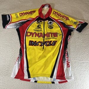 Squadra Team Division Men L Jersey In Cycle Short Sleeve Pullover Crew Neck